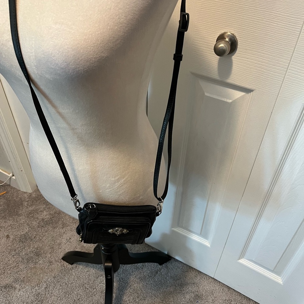 Brighton mini Black Crossbody Bag